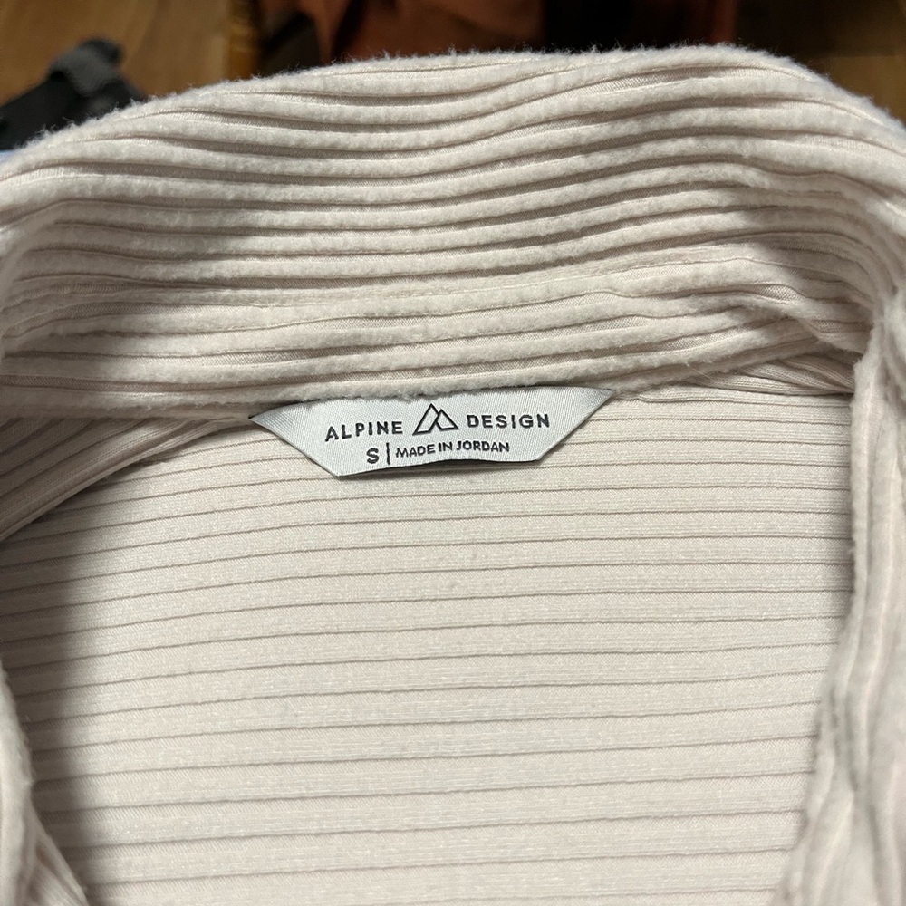 Alpine Cream Ribbed Shacket - Picture 2 of 3